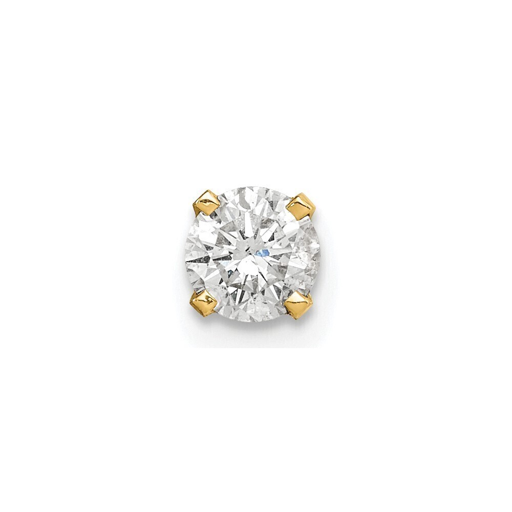 Kazi Luxury 14k Single Stud Diamond Earring